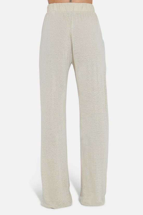  더 타일 클럽 스트레이트 팬츠 타일 클럽 네이피그 리넨 비치 팬츠 - THE TILE CLUB