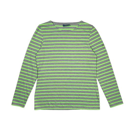  세인트제임스 긴팔 티셔츠 세인트 제임스 민퀴다메 탑 그레이/그린