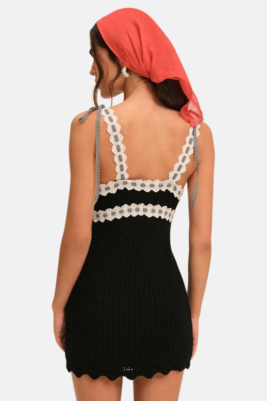  포러브앤레몬스 숏 원피스 포 러브 앤 레몬스 베카 미니 드레스 - FOR LOVE & LEMONS