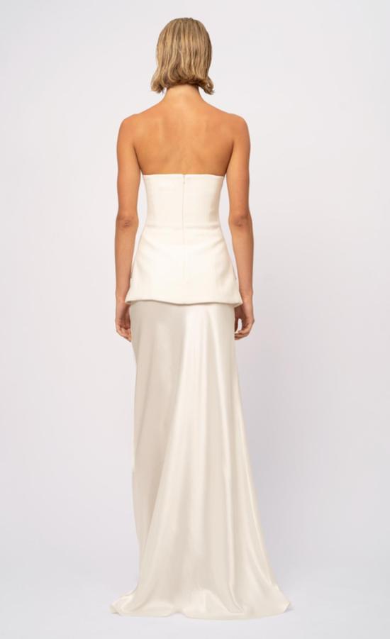  논살란트 레이블 롱 스커트 논샬런트 라벨 라라 맥시 스커트 화이트 - NONCHALANT LABEL