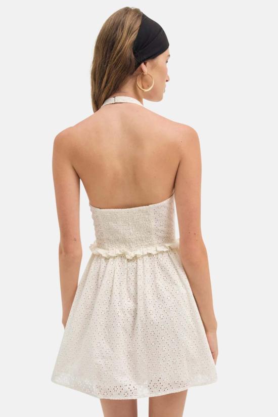  포러브앤레몬스 숏 원피스 포 러브 앤 레몬스 재니스 홀터 미니 드레스 - FOR LOVE & LEMONS