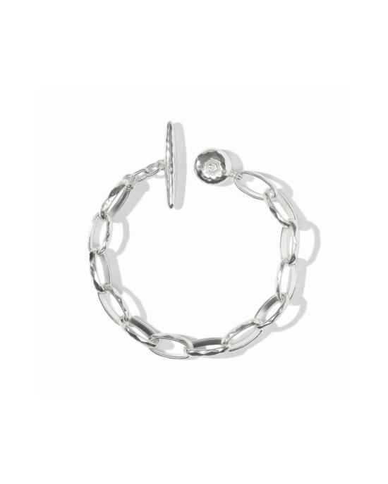  줄리 보스 바디 주얼리 솔라라 링크 브레이슬릿 실버 - JULIE VOS