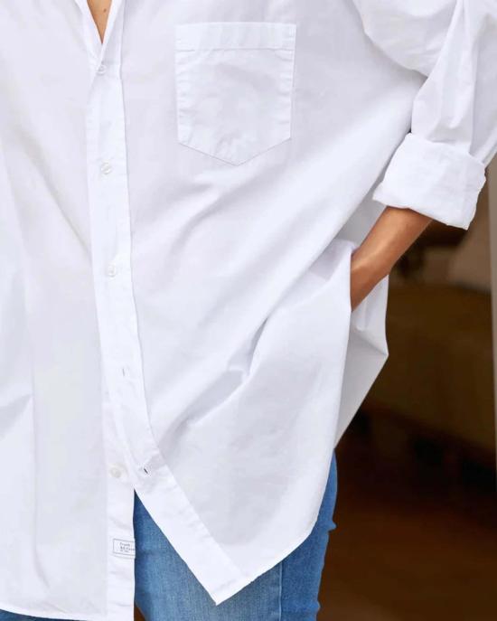  프랭크 앤 에일린 반팔 티셔츠 프랭크 & 아일린 셜리 버튼업 셔츠 화이트 - FRANK & EILEEN