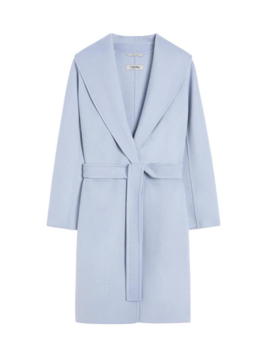 25FW 에스막스마라 메시 코트  2529016061600059 CLEAR BLUE