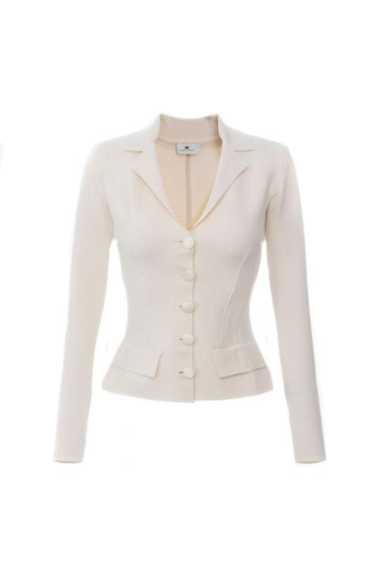 25FW 엘리자베타프랜치 가디건 MK16S56E2DZ9 WHITE