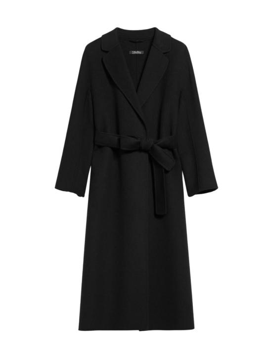 25FW 에스막스마라 에스투리아 버진울 코트   2529016081600013 Black