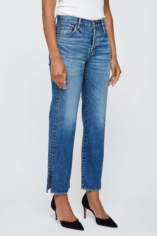  마우지 데님 팬츠 무시 Mv 선셋 스트레이트 진 - MOUSSY