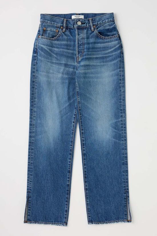  마우지 데님 팬츠 무시 Mv 선셋 스트레이트 진 - MOUSSY