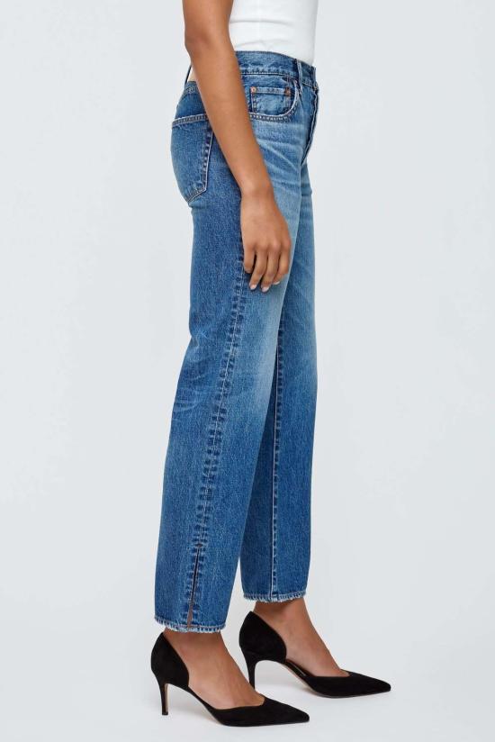  마우지 데님 팬츠 무시 Mv 선셋 스트레이트 진 - MOUSSY