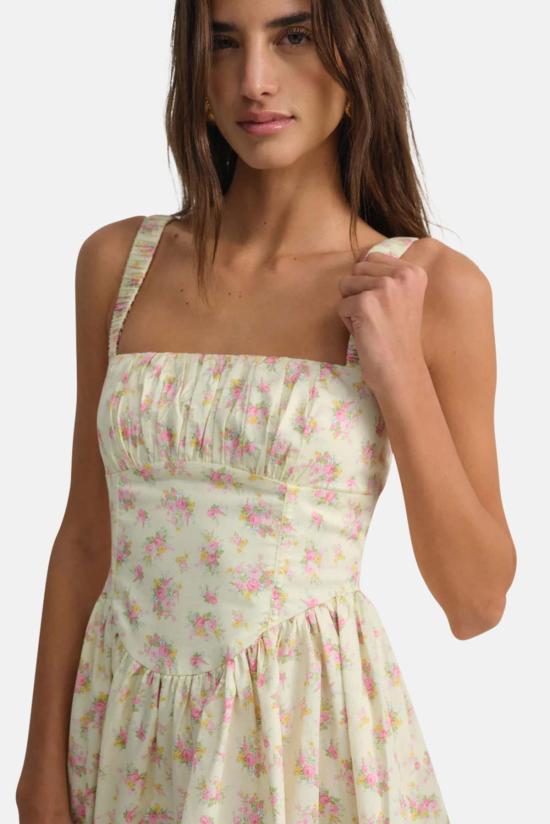  포러브앤레몬스 숏 원피스 포 러브 앤 레몬즈 조피아 미니 드레스 - FOR LOVE & LEMONS