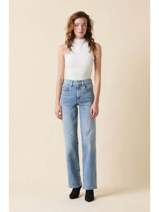  르장 데님 팬츠 르 장 90's 스트레이트 앵클