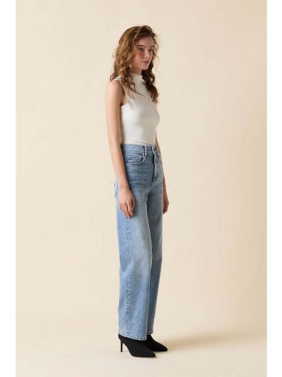  르장 데님 팬츠 르 장 90's 스트레이트 앵클 - LE JEAN