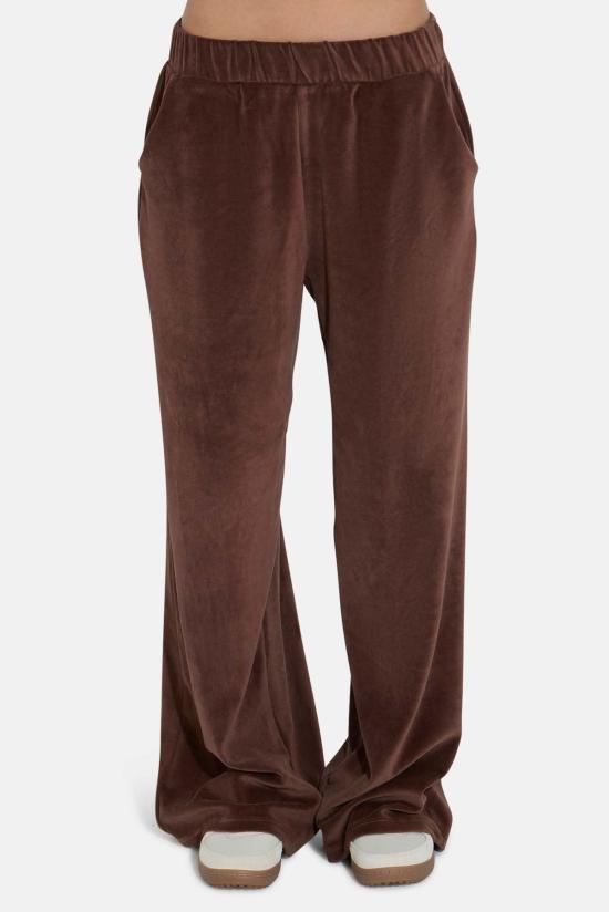  더 타일 클럽 트레이닝/조거 팬츠 타일 클럽 마리 벨루어  브라운