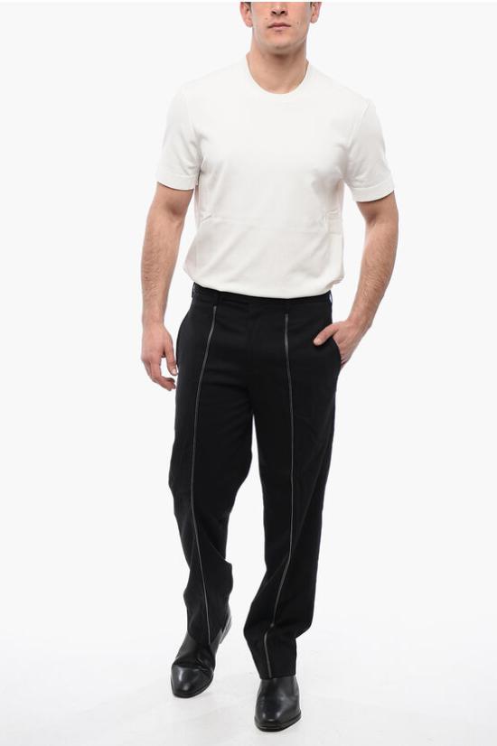  닐바렛 치노 팬츠 MY30153P Y000 524N Black - NEIL BARRETT