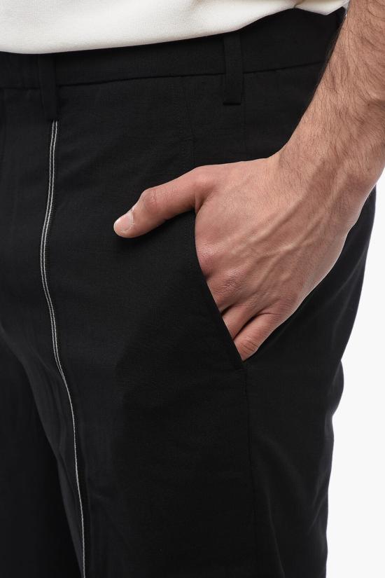  닐바렛 치노 팬츠 MY30153P Y000 524N Black - NEIL BARRETT