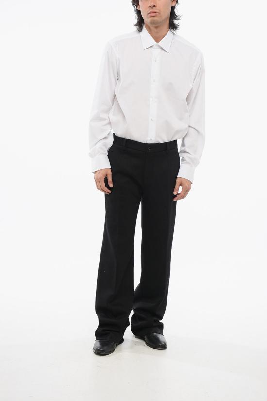  돌체앤가바나 스트레이트 팬츠 GYZMHT HU7PR N0000 Black - DOLCE & GABBANA