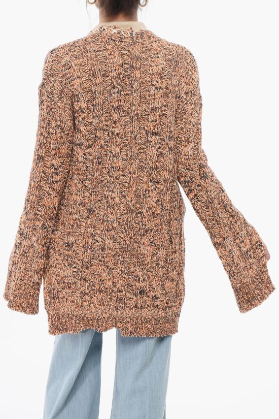  마르니 가디건 CDMD0329Q0 UFC068 MLR31 Orange - MARNI