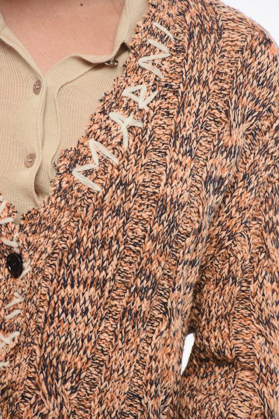  마르니 가디건 CDMD0329Q0 UFC068 MLR31 Orange - MARNI