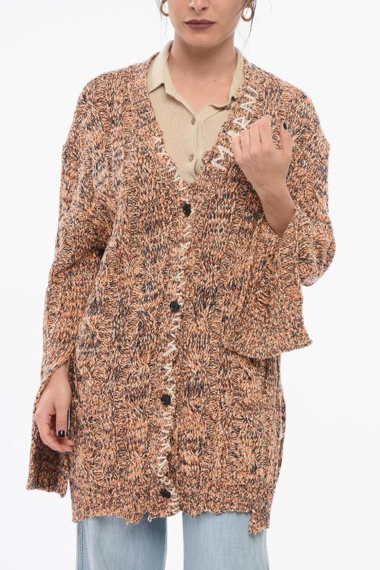  마르니 가디건 CDMD0329Q0 UFC068 MLR31 Orange