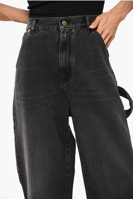  다크파크 데님 원피스 WTR08 DBK02W102 W10201 W102 Black - DARKPARK