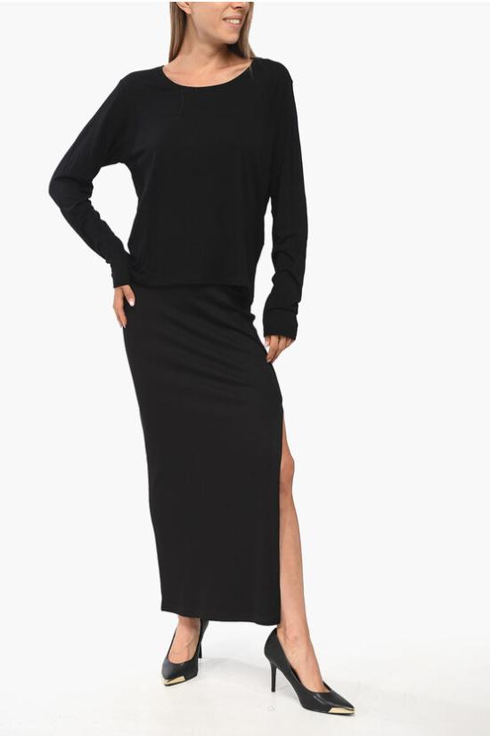  루루 스튜디오 민소매 티셔츠 AVA BLACK Black - LOULOU STUDIO