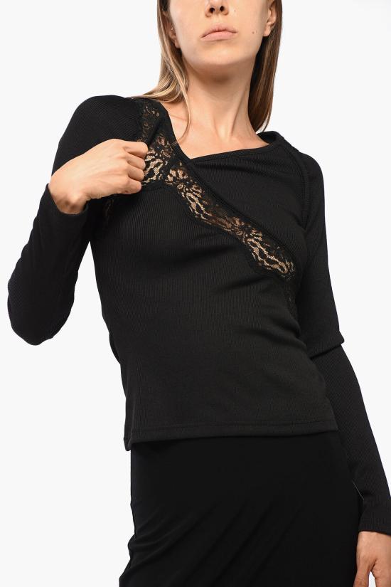  크리스토퍼에스버 긴팔 티셔츠 24031119 BLACK Black