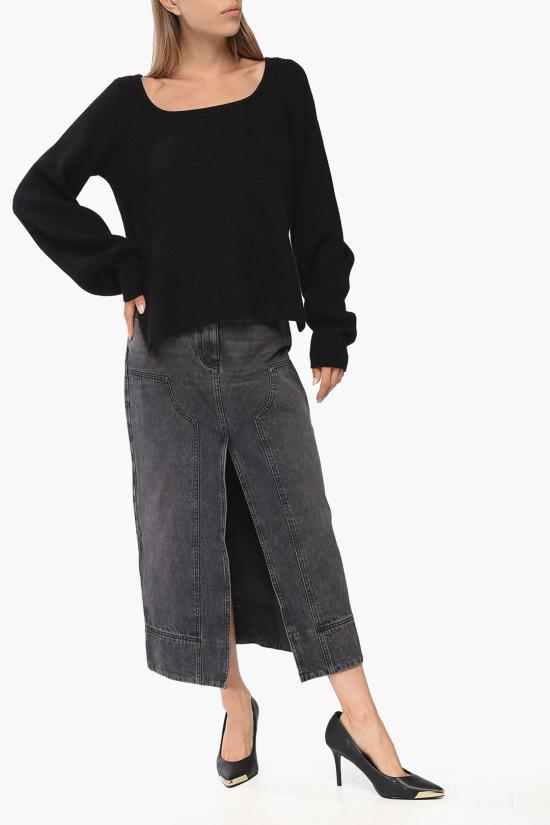  루루 스튜디오 스웨터 HERMUS BLACK Black - LOULOU STUDIO