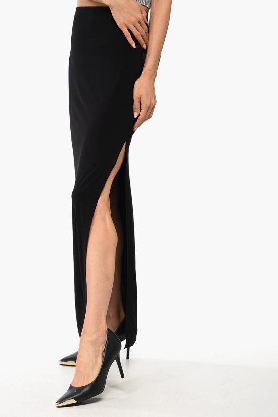  노마카말리 롱 스커트 KK223SPLA52001 BLACK Black - NORMA KAMALI