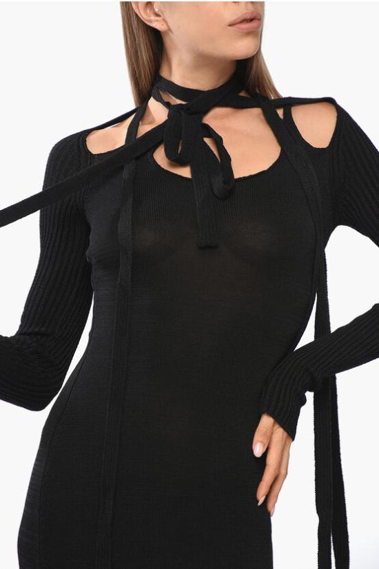  와이프로젝트 롱 원피스 106DR008 Y83 BLACK Black - Y PROJECT