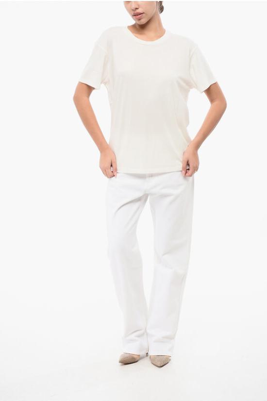  에태르네 반팔 티셔츠 CHLOE007 IVORY White - ETERNE