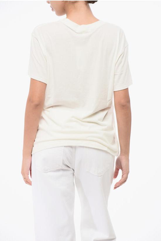  에태르네 반팔 티셔츠 CHLOE007 IVORY White - ETERNE