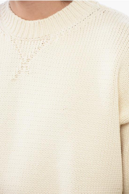  질샌더 스웨터 J21GP0143 J15420 108 White - JIL SANDER