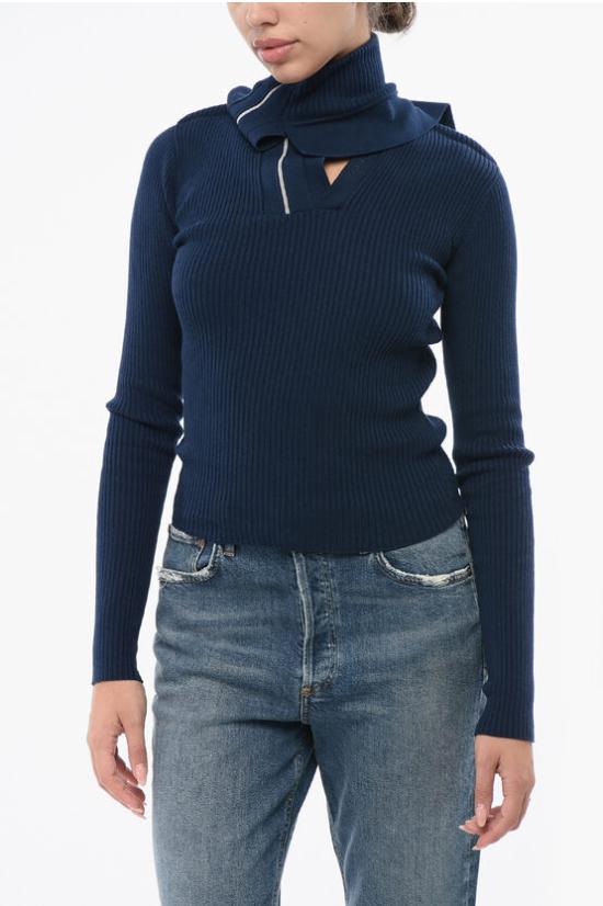  와이프로젝트 터틀넥 106TO005 Y38 NAVY Blue