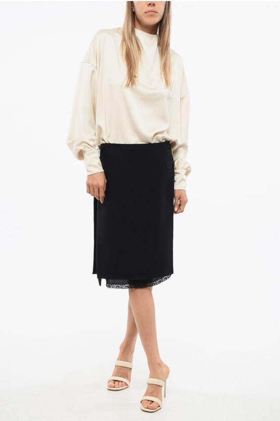  누메로벤투노 숏 스커트 C12330286490 Blue - N°21