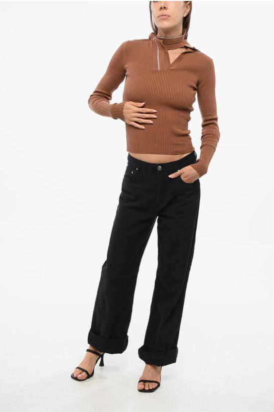  와이프로젝트 터틀넥 106TO005 Y38 RUST Brown - Y PROJECT