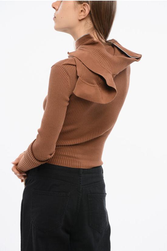  와이프로젝트 터틀넥 106TO005 Y38 RUST Brown - Y PROJECT