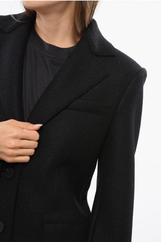  해리스와프런던 코트 A1601MLK 199 Black - HARRIS WHARF LONDON