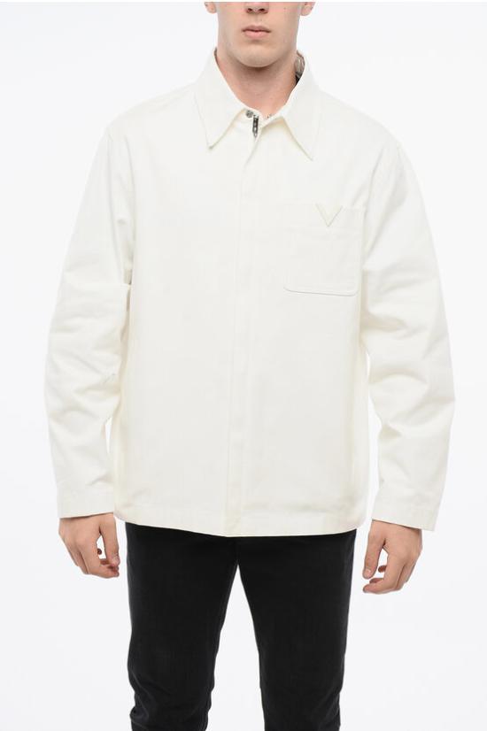  베르사체 긴팔 셔츠 4V0CJJ109UA A03 White