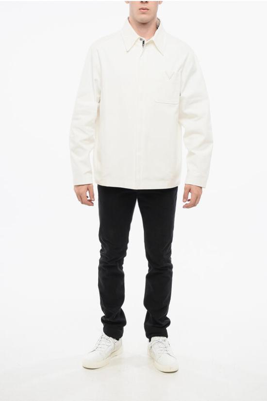  베르사체 긴팔 셔츠 4V0CJJ109UA A03 White - VERSACE