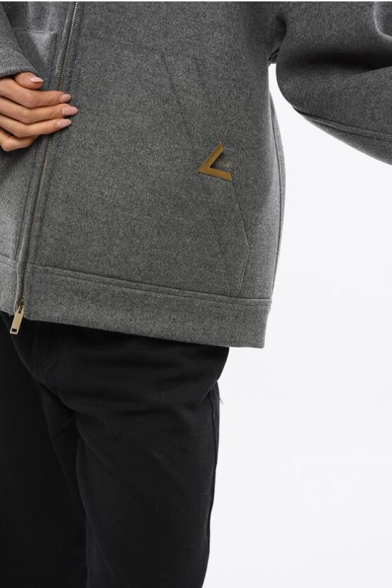  발렌티노 가라바니 후드 티셔츠 5B3CJ3A38M3 153 Gray - VALENTINO GARAVANI