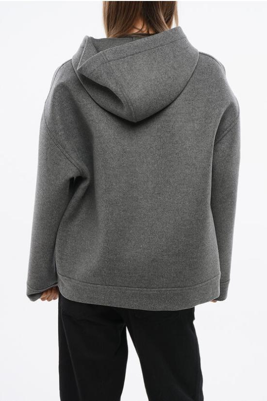 발렌티노 가라바니 후드 티셔츠 5B3CJ3A38M3 153 Gray - VALENTINO GARAVANI