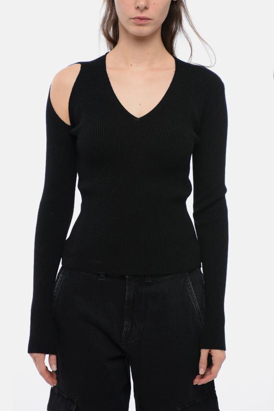  알렉산더 맥퀸 스웨터 768602 Q1A65 1000 Black