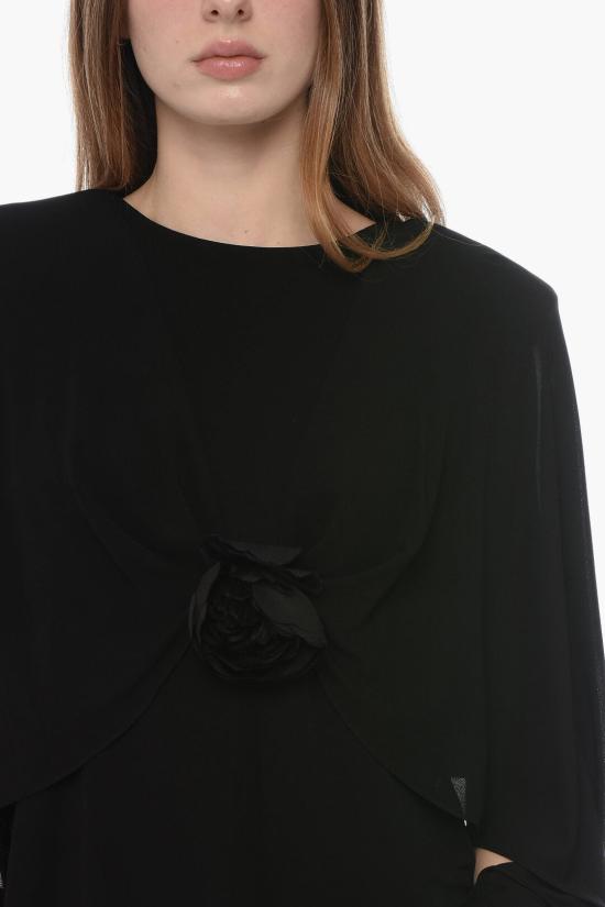  생로랑 블라우스 720676Y7F931000 Black - SAINT LAURENT