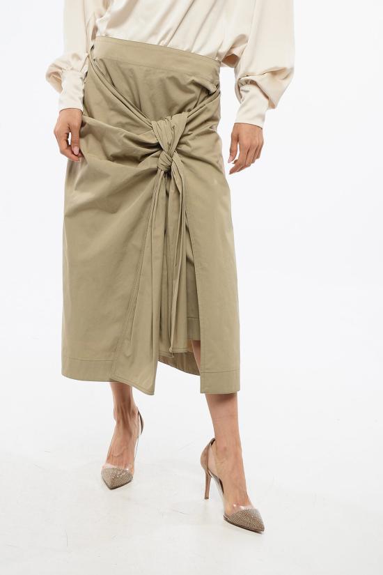  보테가베네타 롱 스커트 786369VA5Y0 9733 Beige