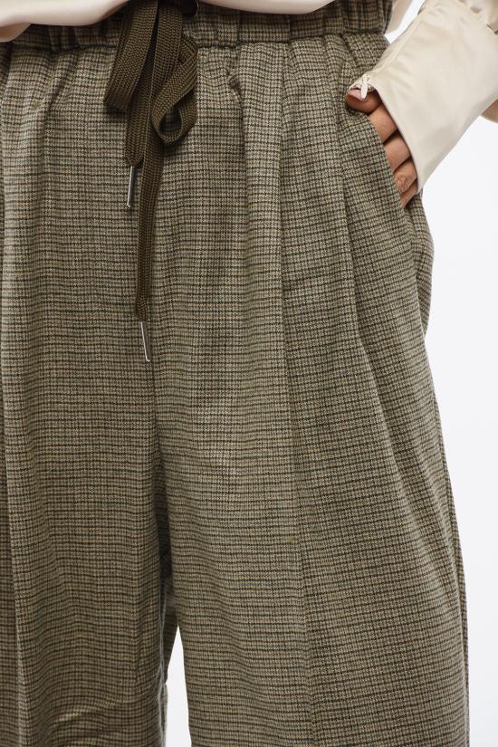  핑코 스트레이트 팬츠 104210A248 CS0 Green - PINKO