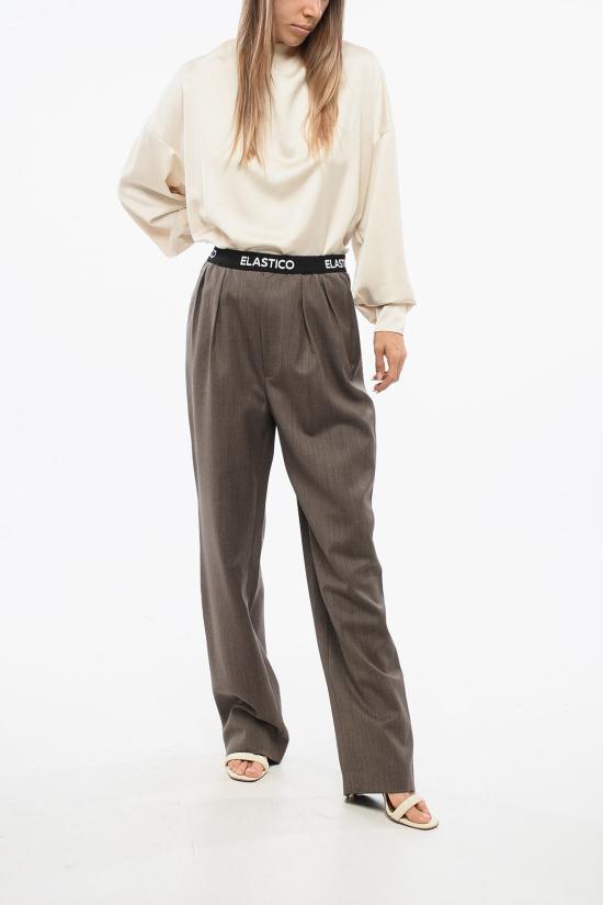  모스키노 스트레이트 팬츠 A0317 5417 0103 Brown - MOSCHINO