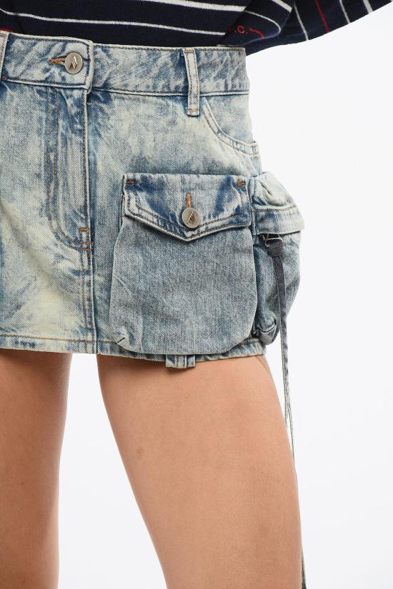  디 아티코 숏 스커트 248WCS136D090 734 Blue - THE ATTICO