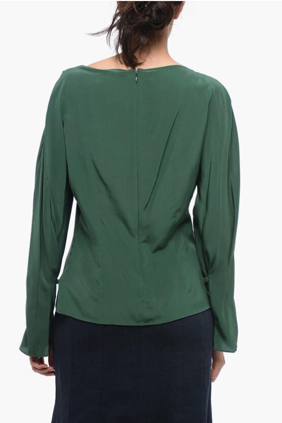  끌로에 블라우스 CHC23WHT330043M8 Green - CHLOE