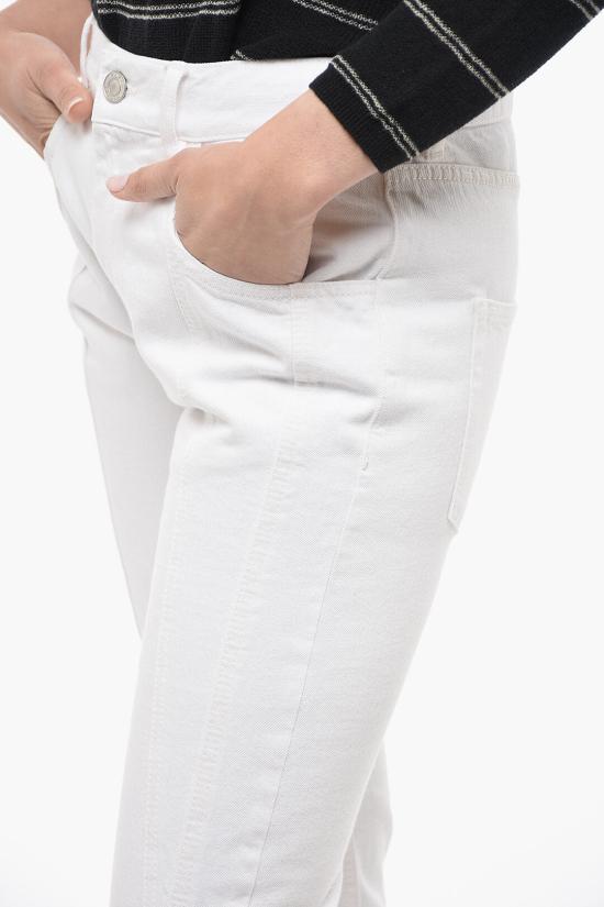  이자벨마랑 데님 팬츠 PA0047FA A1H23I 20WH White - ISABEL MARANT