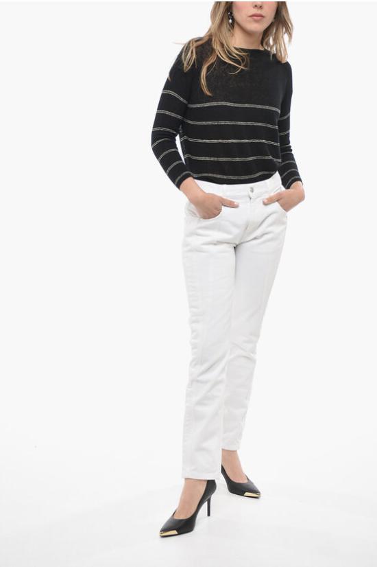  이자벨마랑 데님 팬츠 PA0047FA A1H23I 20WH White - ISABEL MARANT